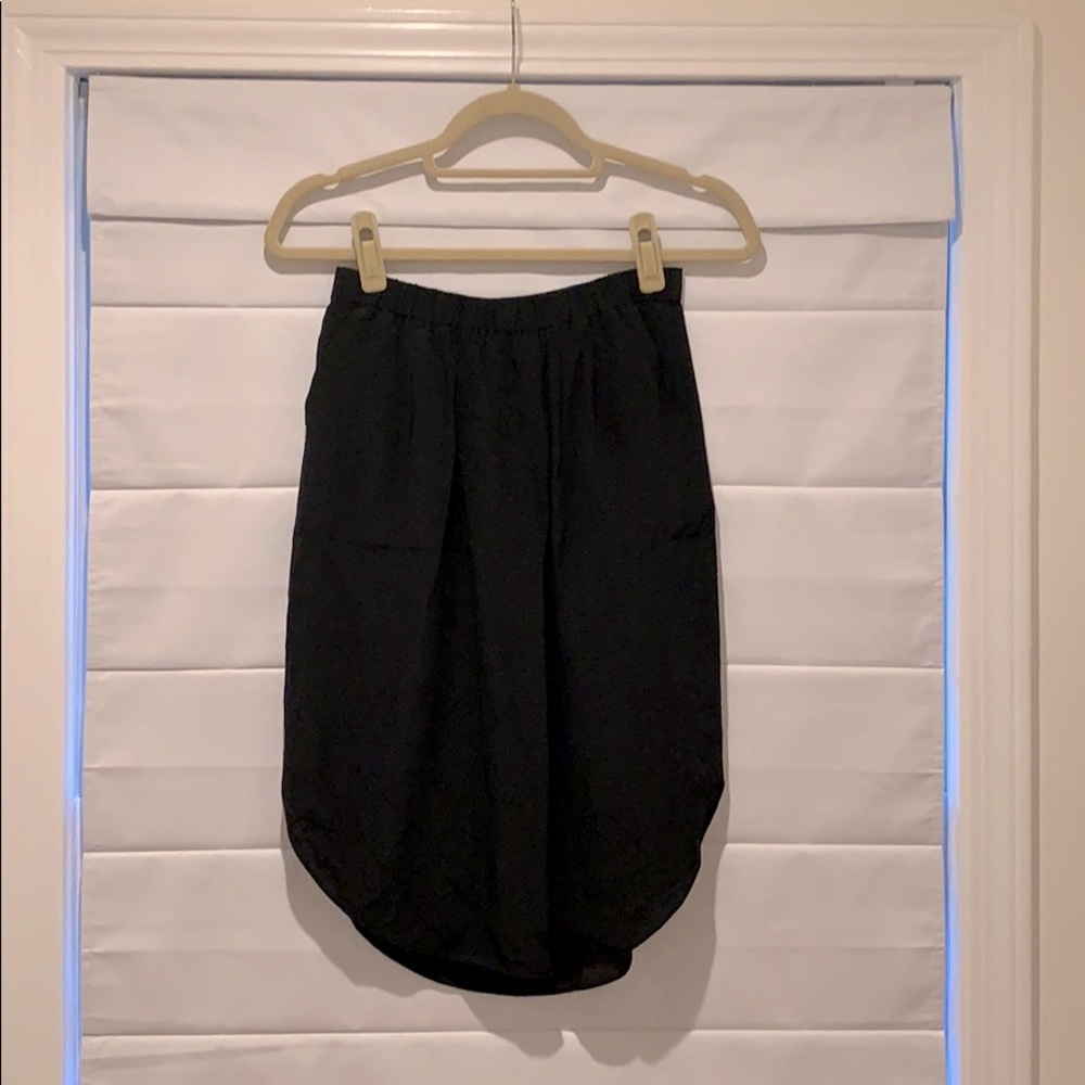 Madewell silk skirt